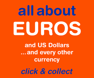 All About Travel Cash. Euros, US Dollars and more